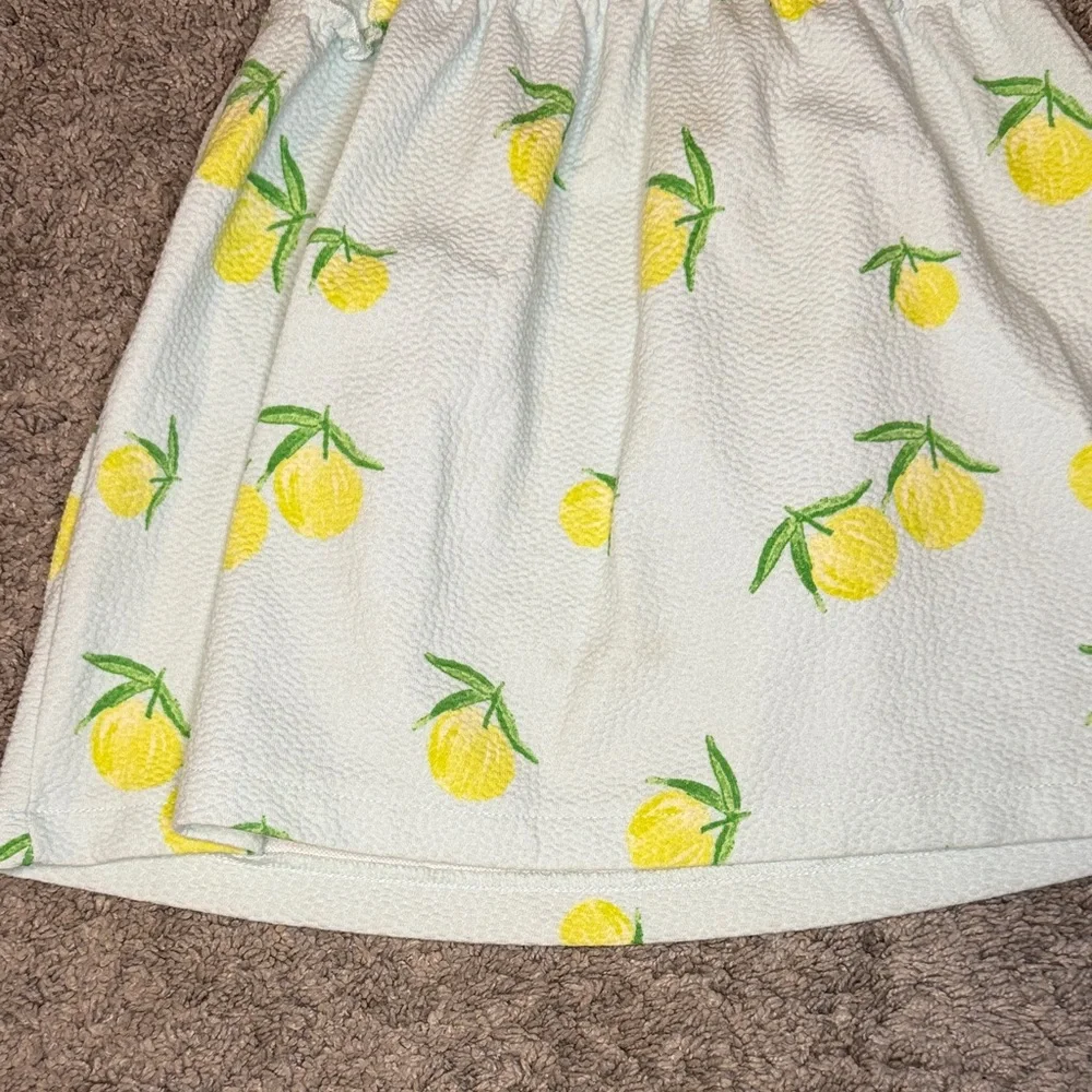 Zara Kids Lemon Print Dress with Yellow Straps - Picture 5 of 5